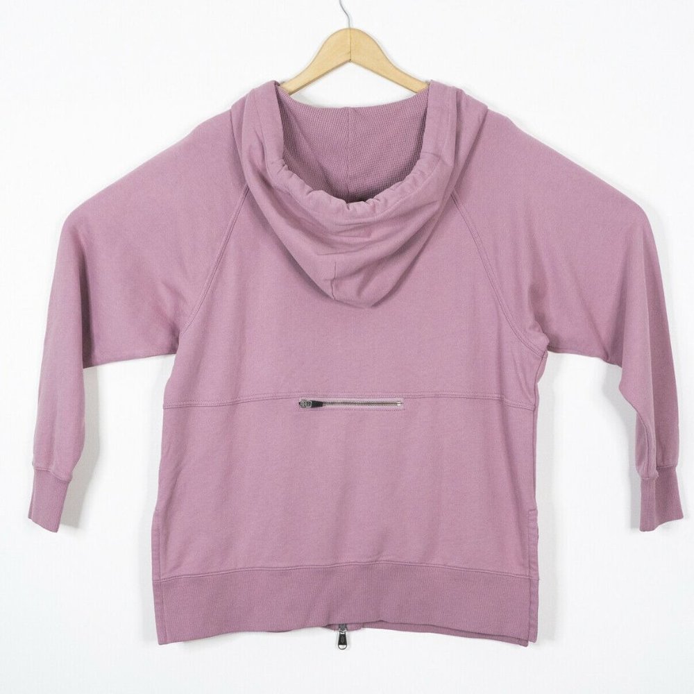 Free People Full Zip Oversized Hoodie Sweatshirt - Picture 3 of 8